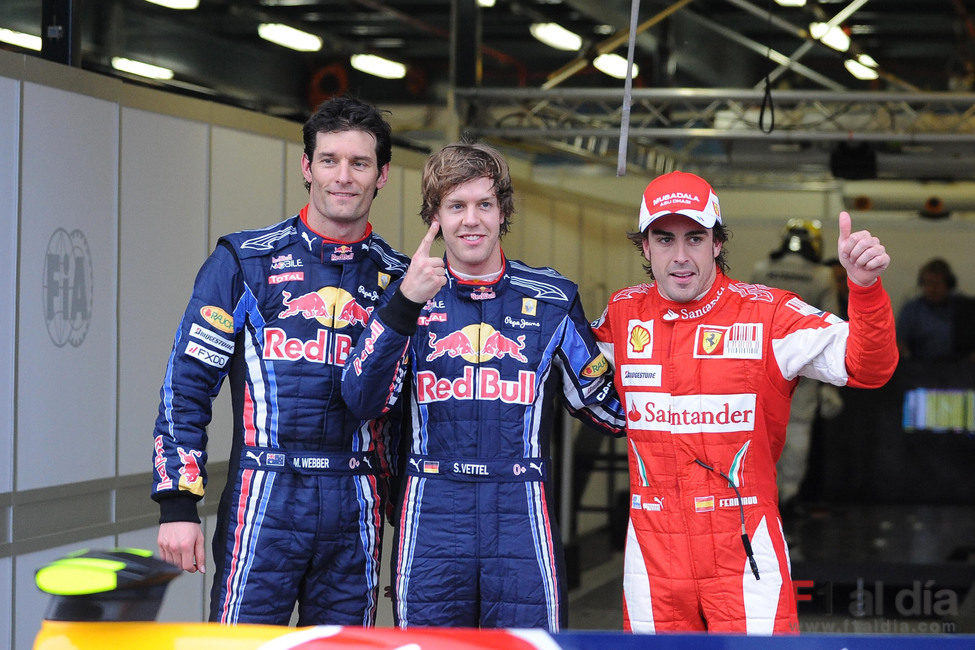 Saldrán los tres primeros en el GP de Australia 2010