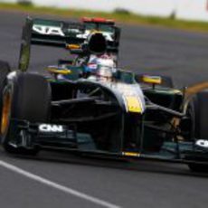 Jarno Trulli pone a punto el Lotus en Australia