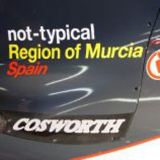 Nuevos logos en la cubierta del motor del HRT