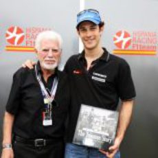 Ted Toleman y Bruno Senna