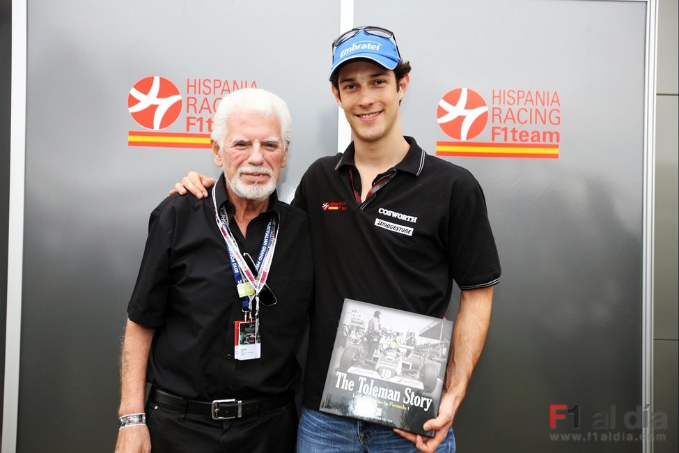 Ted Toleman y Bruno Senna