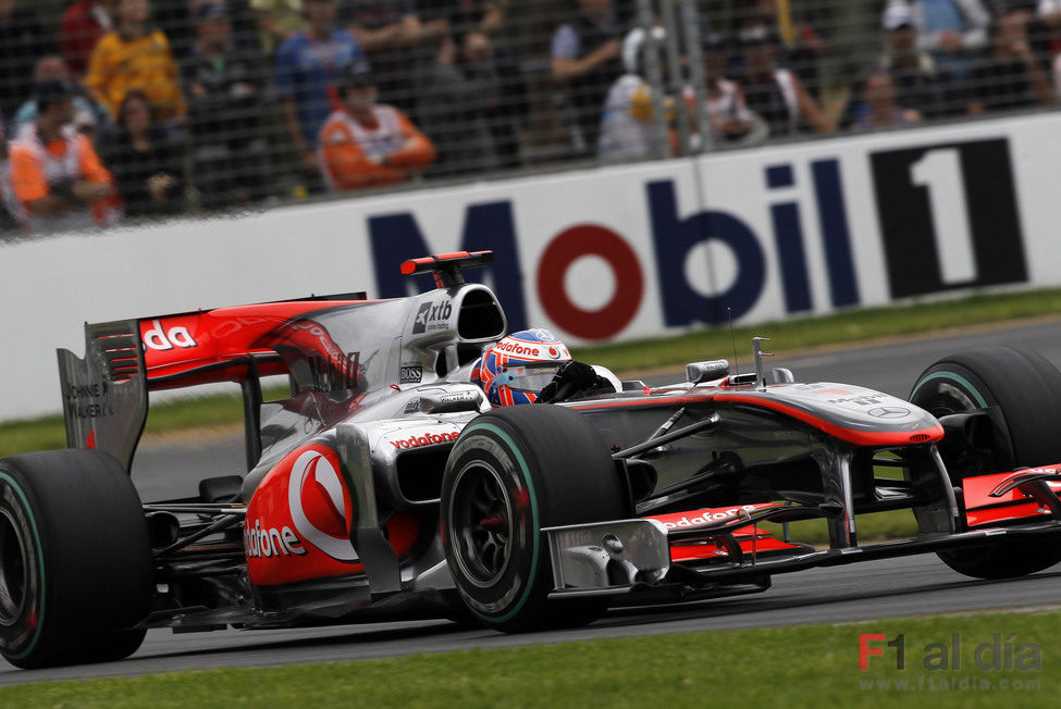 Jenson Button clasificó cuarto