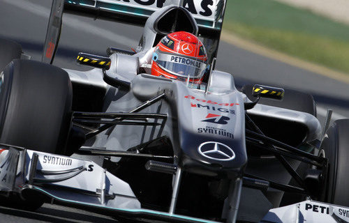 Michael Schumacher regresa a Australia en 2010