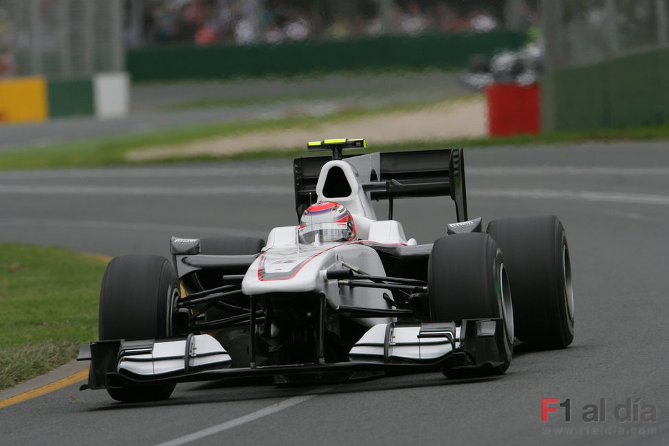 Kamui Kobayashi debuta en el GP de Australia 2010.