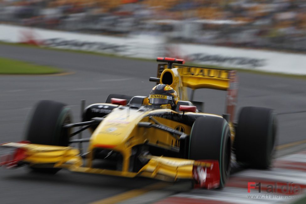 Robert Kubica en Albert Park