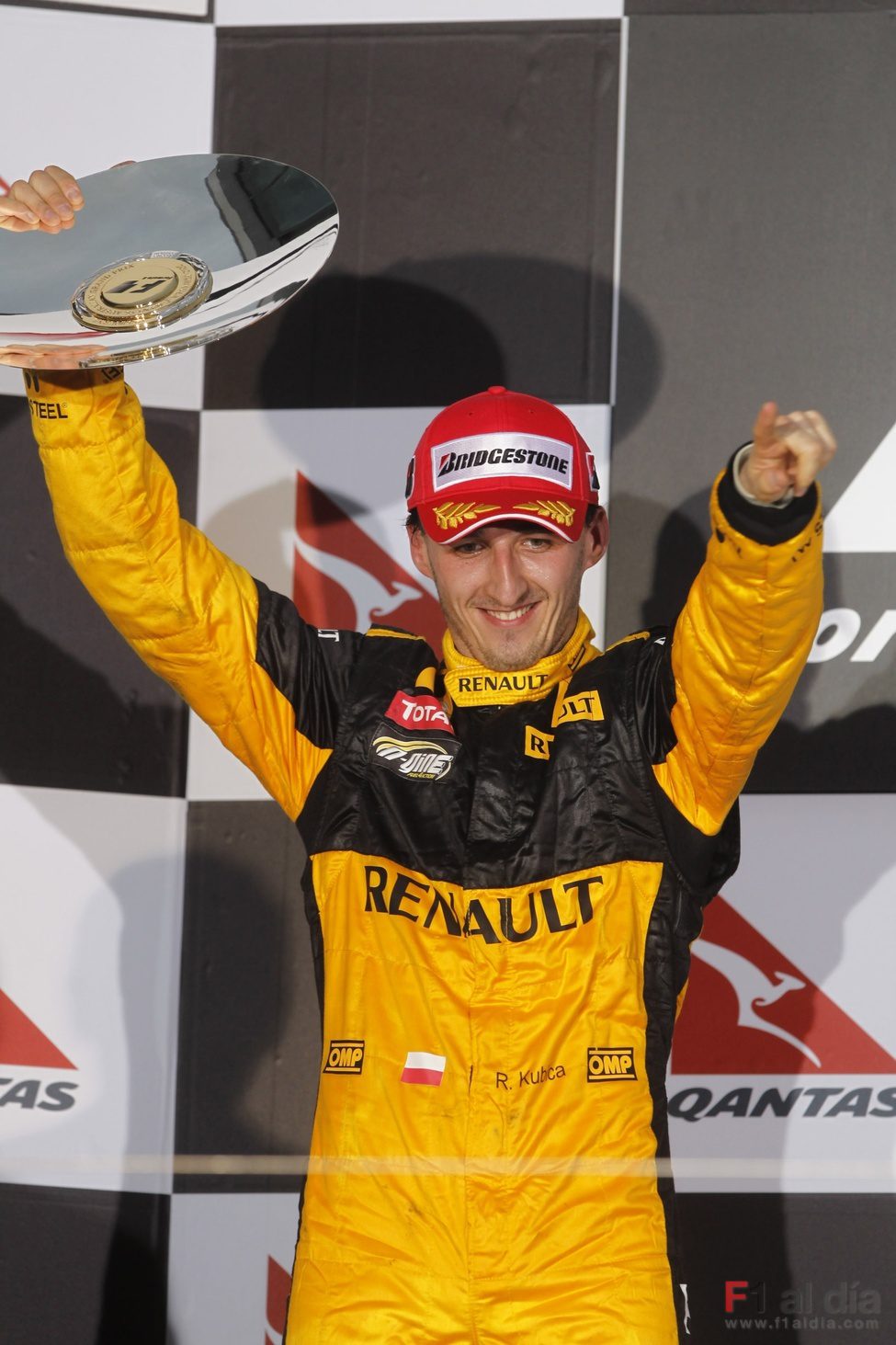 El primer podio de Robert Kubica en 2010