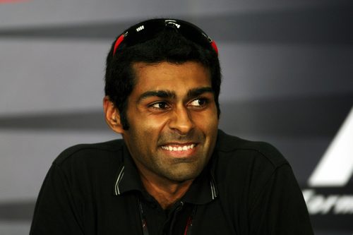 Chandhok en rueda de prensa