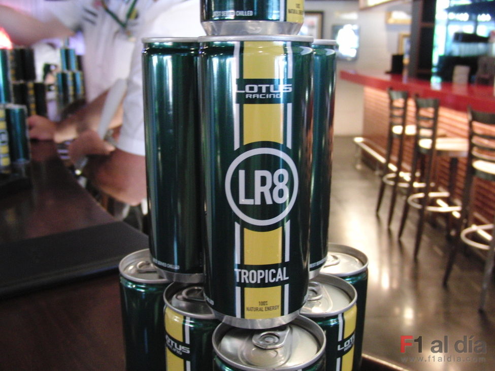'LR8', la nueva bebida de Lotus