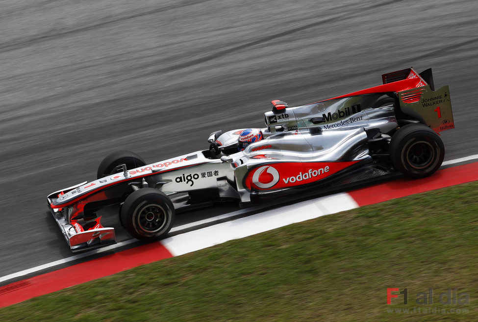 El vigente Campeón se entrena en Sepang