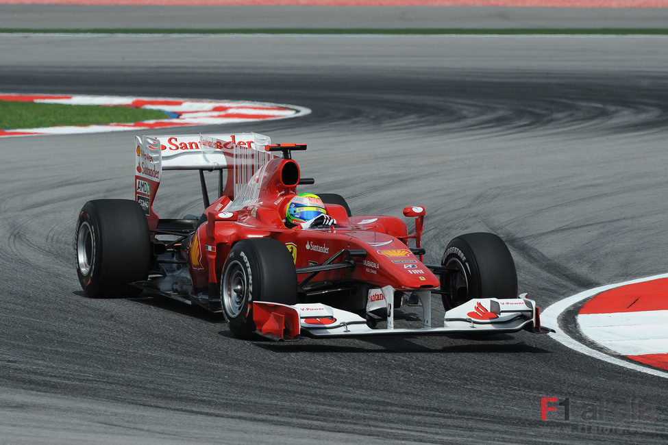 Felipe Massa en Sepang