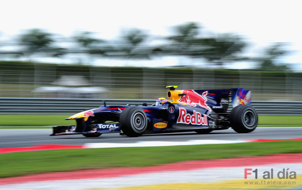 Webber saldrá el primero en el GP de Malasia 2010