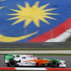 Paul di Resta en Sepang