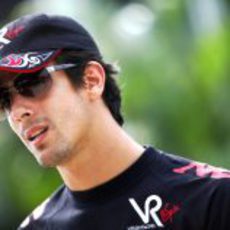 Di Grassi acalorado en Malasia