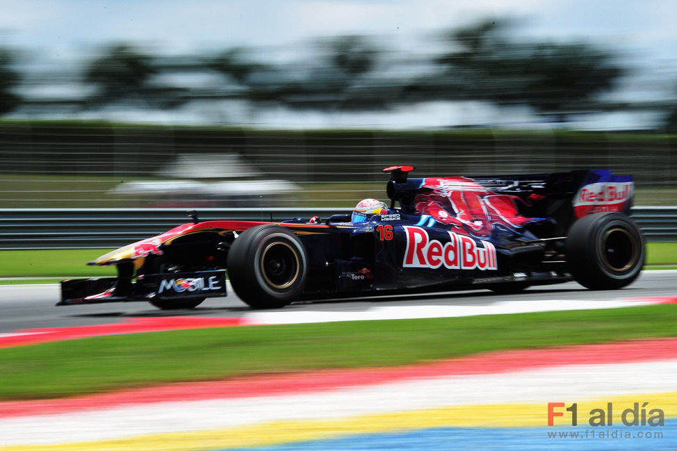 Buemi rueda en los libres 3, antes de la clasificación