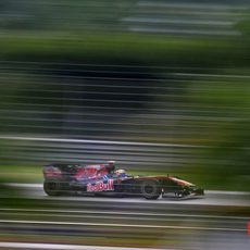 Sébastien exprime el STR5 en Malasia