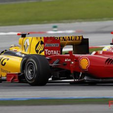 Massa intenta adelantar a Kubica