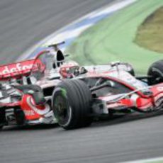 Kovalainen entrena en Hockenheim