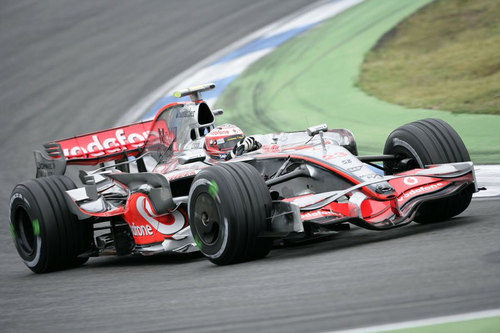 Kovalainen entrena en Hockenheim