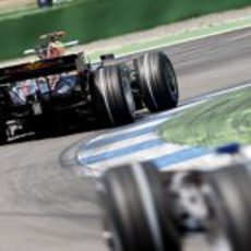 Coulthard en Hockenheim