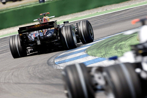 Coulthard en Hockenheim