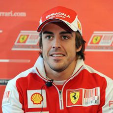 Alonso en rueda de prensa