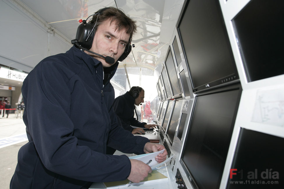 James Key en el GP de China 2010
