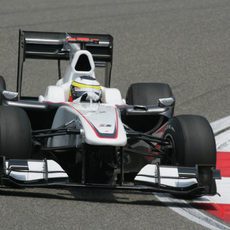 Pedro de la Rosa en el GP de China 2010