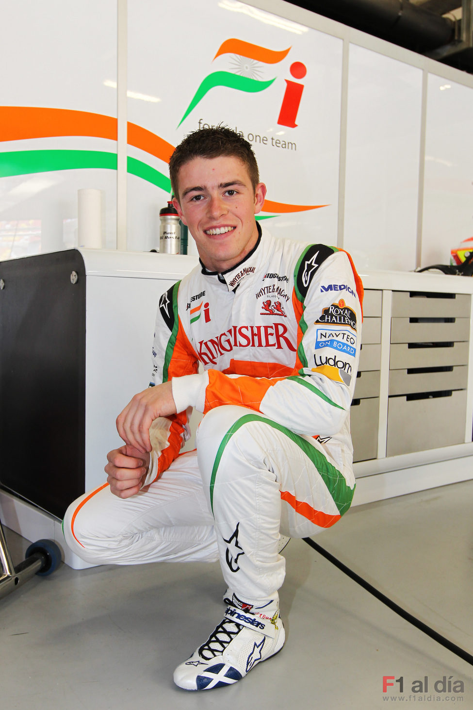 Paul di Resta en Shanghai