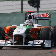 Adrian Sutil en el GP de China 2010