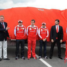 Presentación de la montaña rusa parque de atracciones de Ferrari