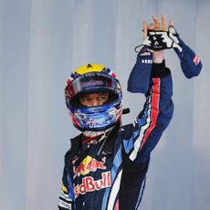 'Pole' para Mark Webber en Barcelona