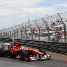 Massa durante el GP de Mónaco