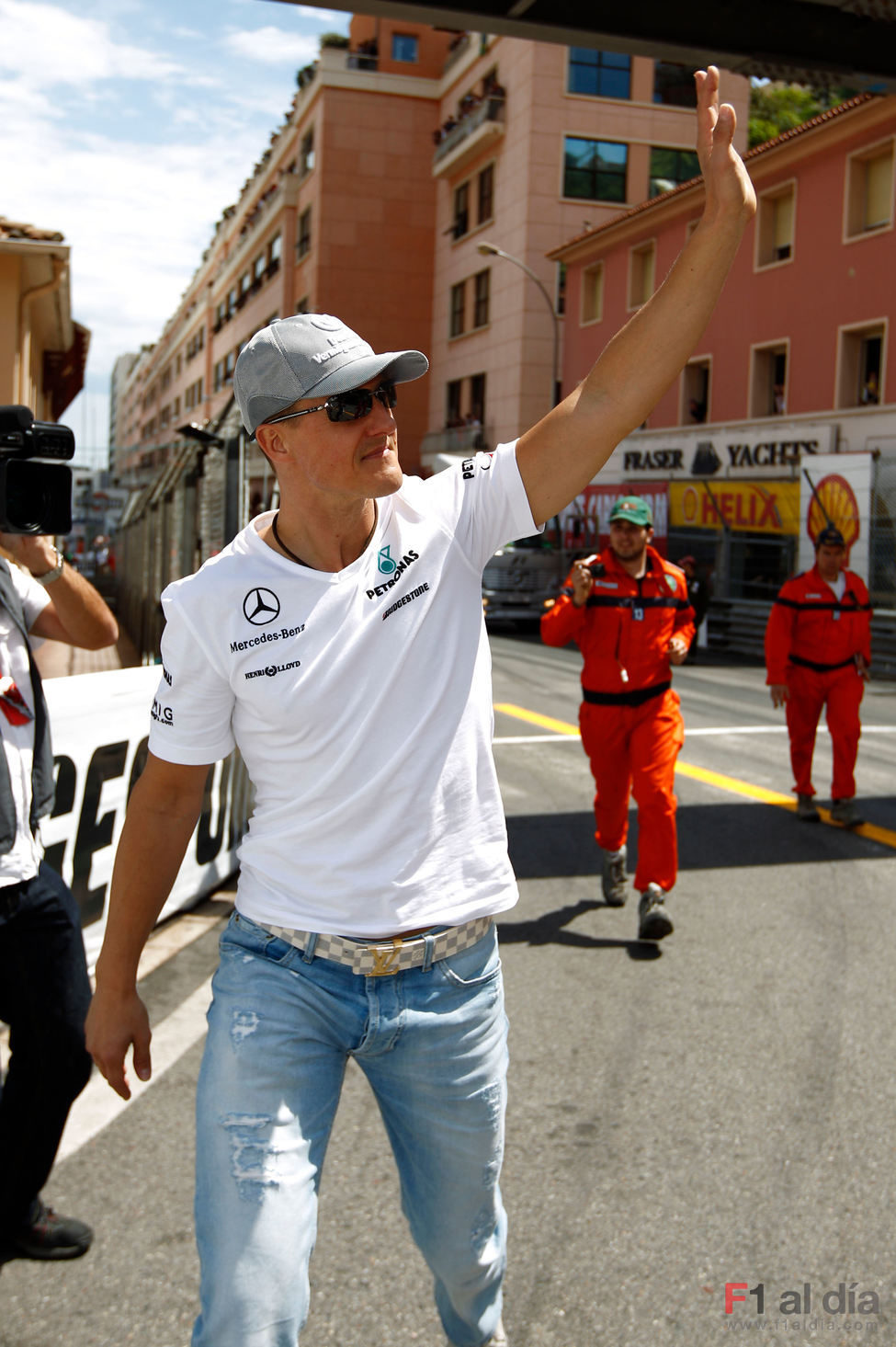 Schumacher llega a Montecarlo