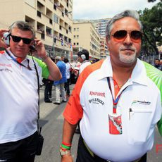 Szafnauer y Mallya 