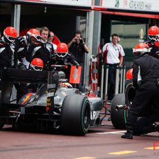 Chandhok en boxes