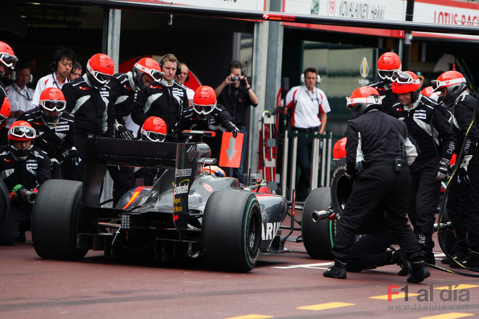 Chandhok en boxes