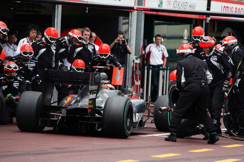 Chandhok en boxes