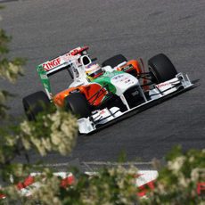 Paul di Resta vuelve a rodar con el Force India