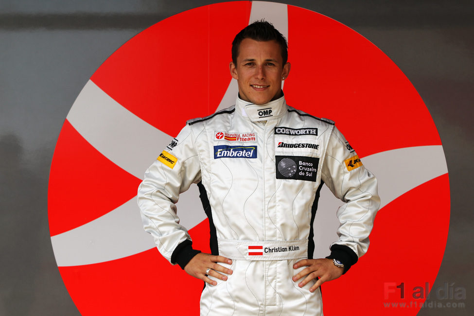 Christian Klien, nuevo probador del equipo Hispania