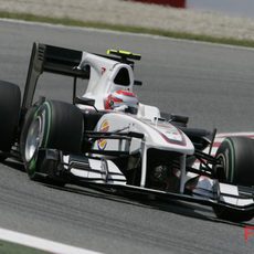 Kamui Kobayashi calificó 10º en España