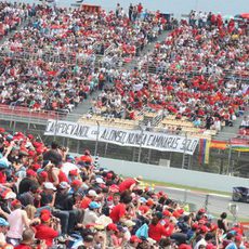 Gradas llenas en Montmeló