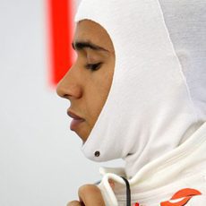 Hamilton se prepara