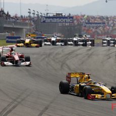 Kubica se escapa