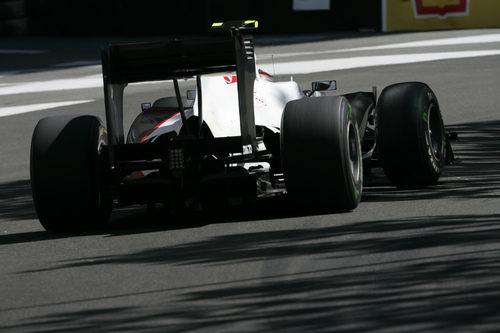 Kobayashi en el GP de Mónaco 2010