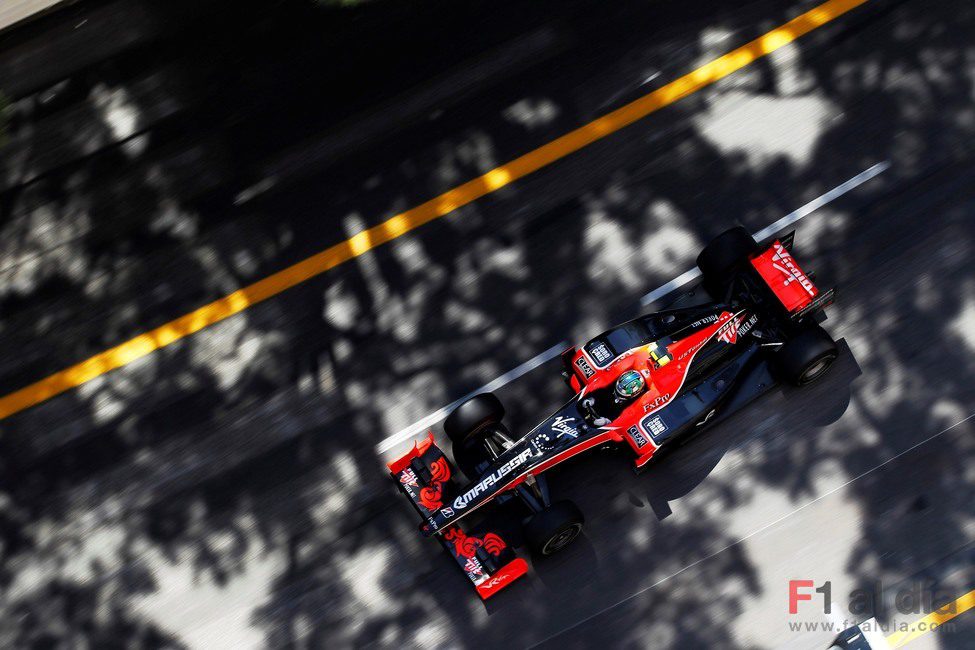 Vista desde arriba del Virgin de Di Grassi en Mónaco