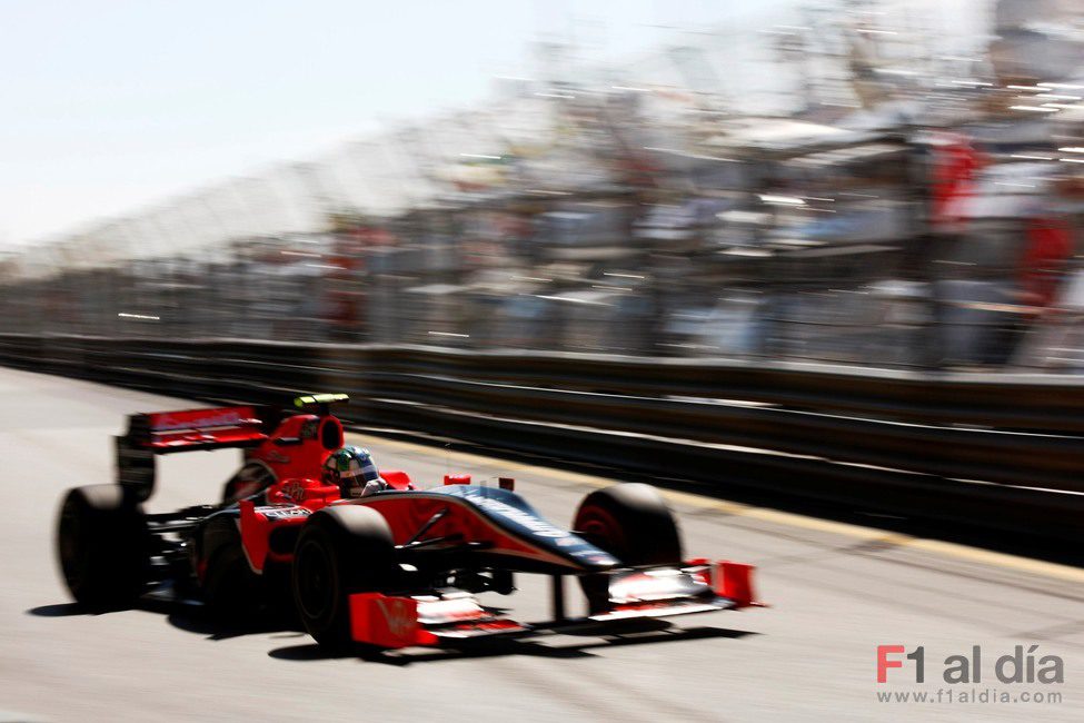 Di Grassi aprende con el F1 en MonteCarlo