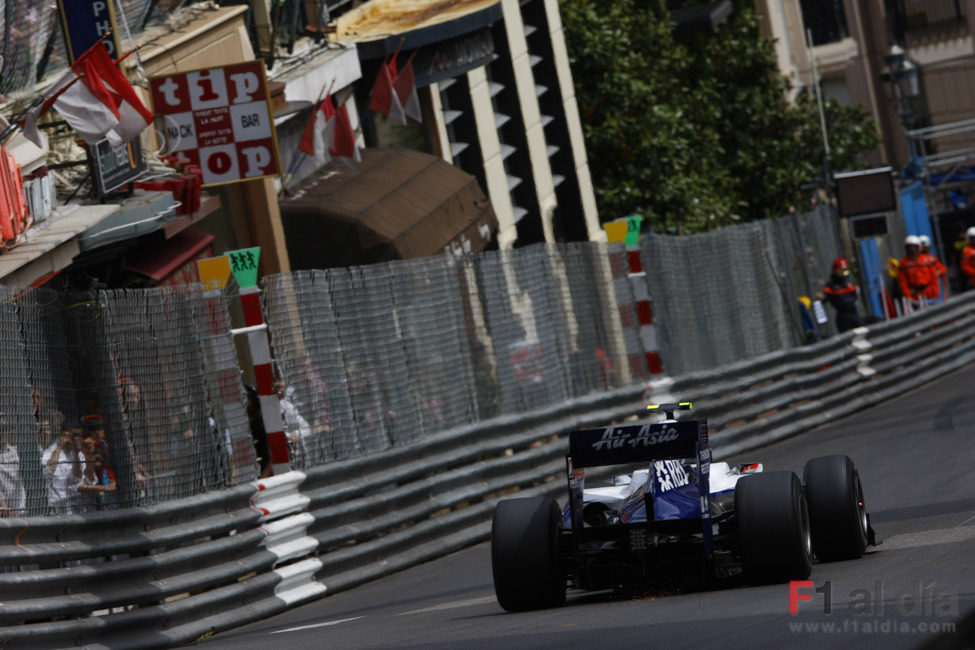 Hülkenberg acelera en las estrechas calles de MonteCarlo