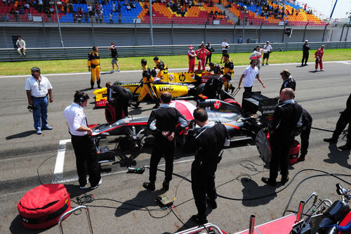 Chandhok en la parrilla