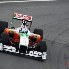 Adrian Sutil en los libres de Canadá