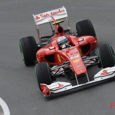 Fernando Alonso calificó cuarto en Montreal